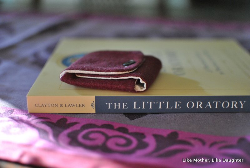 The Little Oratory and a pocket oratory ~ Giveaway!