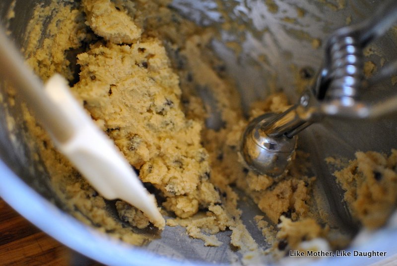 Crystallized ginger chocolate chip sugar cookies ~ Like Mother, Like Daughter 5