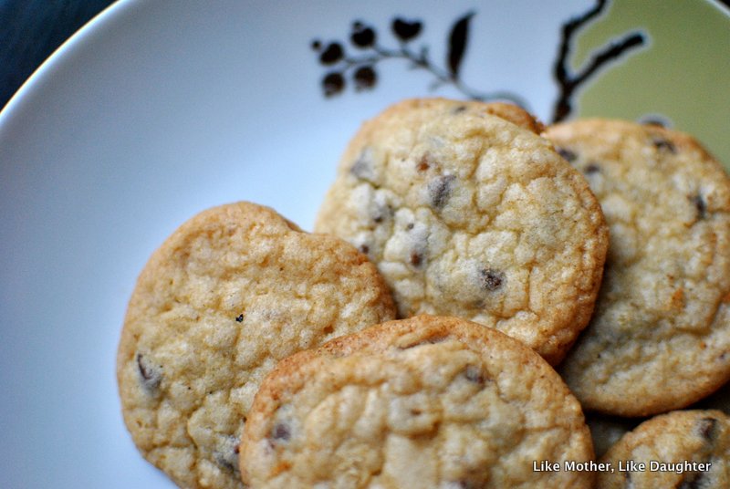 Crystallized ginger chocolate chip sugar cookies ~ Like Mother, Like Daughter 8
