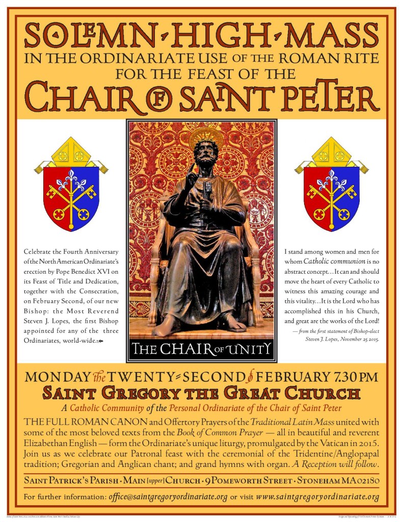 St. Gregory the Great ~ feast of the Chair of St. Peter