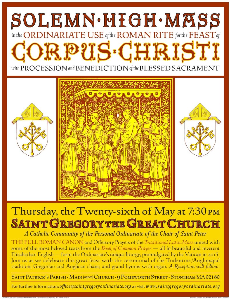 Corpus Christi Solemn High Mass